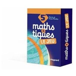 Coffret Jeu De Cartes Maths & Tiques 5e 72 Cartes Magnard