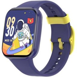 Montre Connectée Enfant Étanche Ip68 Écran Couleur 1.69 Pouces Bleu Yonis