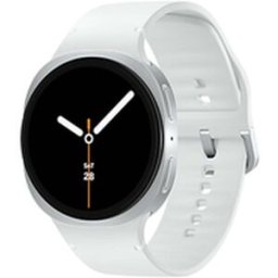 Montre Intelligente Samsung Galaxy Watch 8 Blanc Argenté 1.5" Ø 44 Mm 44 Mm