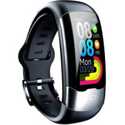 Bracelet Connecté Ip68 Écran Tft Hd Suivi Sommeil Oxygène Sanguin Noir Yonis