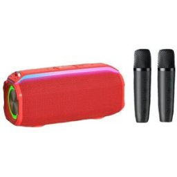 Enceinte Bluetooth Portable 20w Tws Son Hd Micro Double Rouge Yonis