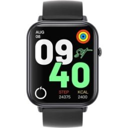 Montre Connectée Étanche Écran Hd 2.1 Pouces Autonomie 30 Jours Noir Yonis