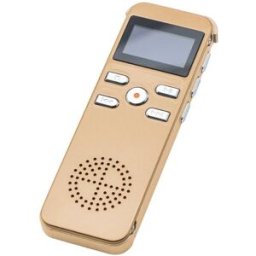 Dictaphone Portable 16gb Écran Oled Enregistrement Facile Et Sécurisé Or Yonis