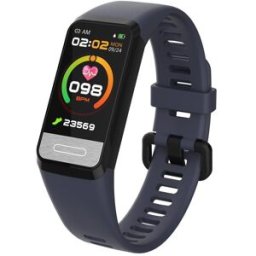 Bracelet Connecté Écran Hd Surveillance Oxygène Sommeil Étanche Longue Autonomie Bleu Yonis