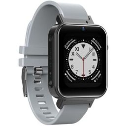 Montre Connectée 4g Android 9.1 Gps 64go Écran Ips 1.75' Vidéo Et Appels Gris Yonis