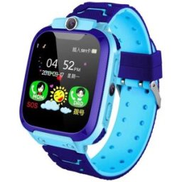 Montre Connectée Enfant 1.44 Pouces Ecran Couleur Sos Positionnement Lbs Non Étanche Bleu Yonis