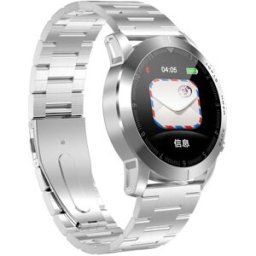Montre Connectée Ip68 Multisport Étanche Écran Tft Cardio Sommeil Bluetooth Argent Yonis