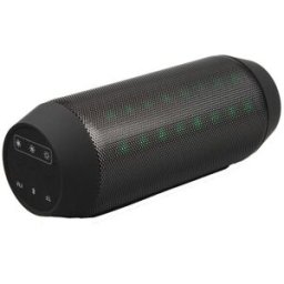 Enceinte Bluetooth Portable Avec Led Micro Et Compatibilité Universelle Noir Yonis
