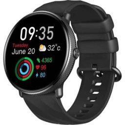 Montre Connectée Écran 1.43 Pouces Appels Vocaux Suivi Santé Et Activités Noir Yonis