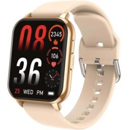 Montre Connectée Argentée Écran Ips 1.9 Pouces Appels Santé Étanche Ip67 Or Yonis