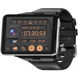 Montre Connectée Autonome 4g Écran 2.88 Pouces 6 Go 128 Go Android 11 Argent Yonis
