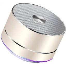 Enceinte Bluetooth Portable Led Stéréo Avec Micro Et Basses Puissantes Yonis
