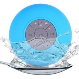 Enceinte Bluetooth Waterproof Portable Mini Subwoofer Pour Douche Avec Micro Intégré Bleu Yonis