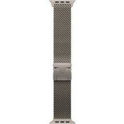 Apple Loop In Maglia Milanese In Titanio Naturale (49 Mm) - Small