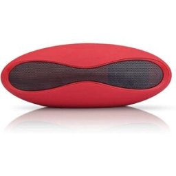 Enceinte Bluetooth Rugby 3d Stéréo Mini Avec Radio Mp3 Et Slot Tf Rouge Yonis