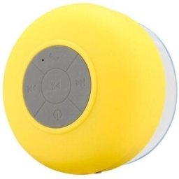 Enceinte Bluetooth Waterproof Kit Mains Libres Iphone Smartphone Tablette Jaune Yonis
