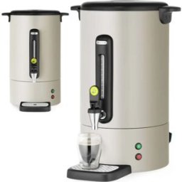 HENDI Cafetière Avec Robinet Et Bac D'égouttage 14 L 1750 W - Gris Clair