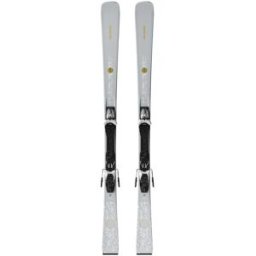 Salomon - Packs (skis + fix) - Skis de piste - S/Max N°10 + M10 GW L80 W 2027 pour Femme en Bois - Taille 155 cm - Gris
