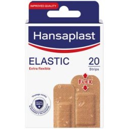 Hansaplast Pansements Hp Elastic 2 tailles 20 u