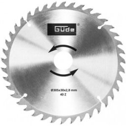 Guede Lame de scie carbure 305 x 30 mm /40 dents pour scie à onglet G55259