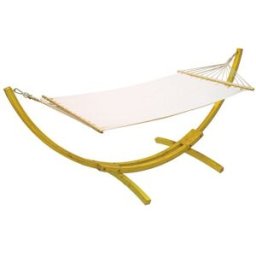 Dema Support hamac HG320 - forme navire - avec Hamac écru