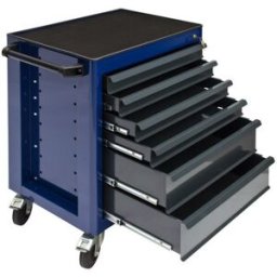 Dema Servante d'atelier "Fernando" 6 tiroirs - Bleu