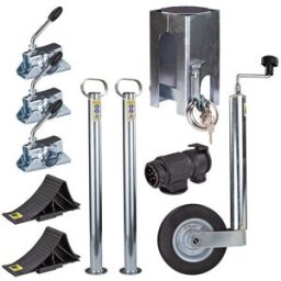 Dema Ensemble d'accessoires pour remorque - 12 pièces