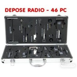 Dema Coffret dépose radio lecteur CD système de navigation - 46 pièces
