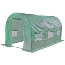 Dema Serre tunnel de jardin 9 m² - 4500 x 2000 x 2000 mm