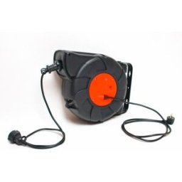 Dema Enrouleur automatique de câble électrique 24 m