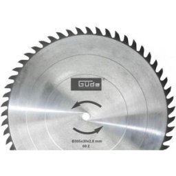 Guede Lame de scie carbure 305 x 30 mm /60 dents pour scie à onglet G55259