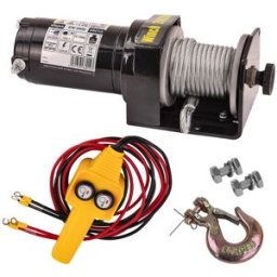 Dema Treuil 0,9 T pour quad, tracteur tondeuse, Holder - 12 V - EW 2000