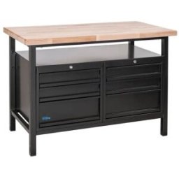 Guede Etabli P 1200 SS - Black Line - 120 x 65 cm - 6 tiroirs