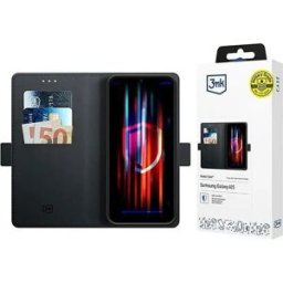 3mk Étui Portefeuille Pour Galaxy A15 5g Black One Size unisex