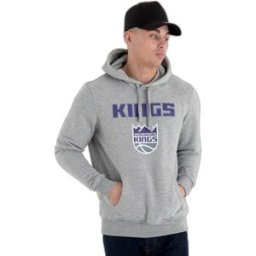 New Era Sweat à Capuche Nba Regular Sacramento Kings Grey Med XS Homme