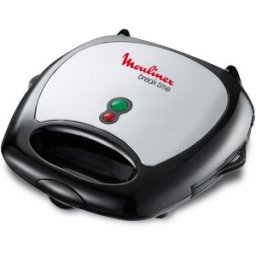 Croque gaufrier MOULINEX SW6118.12 coloris chrome/noir
