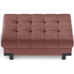 Pouf rouge SELVA