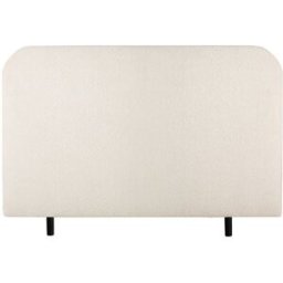 Tete de lit 165 cm gris ALICE