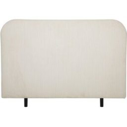 Tête de lit 165 cm LINCOLN coloris perle beige