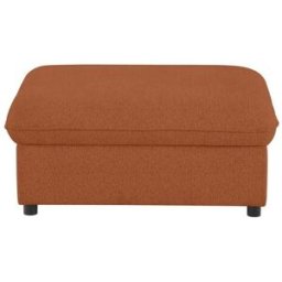 Pouf LOMOCO COTTAGE coloris orange
