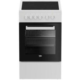 Cuisinière vitrocéramique 50 cm BEKO FSE57003WC