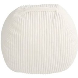 Pouf blanc RABBY