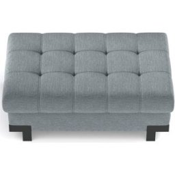 Pouf SELVA coloris gris