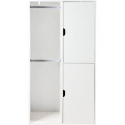 Armoire modulable SKY coloris blanc
