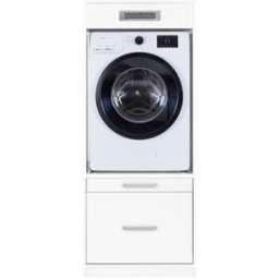 Colonne pour machine à laver ou sèche-linge 1 plateau extensible BUANDERIE COTON