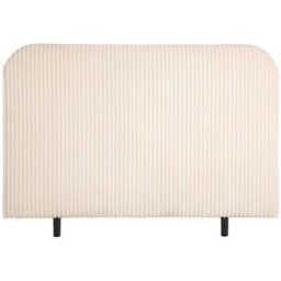 Tete de lit 165 cm beige VELO