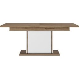Table 190 cm avec allonge OTELLO coloris blanc