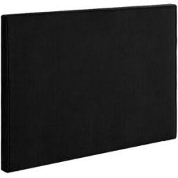 Tete de lit 150 cm noir 8 HEURES IRRESISTIBLE