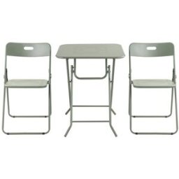 Ensemble table pliante + 2 chaises pliantes NAVIA