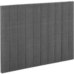 Tete de lit 150 cm gris 8 HEURES IDYLLIQUE